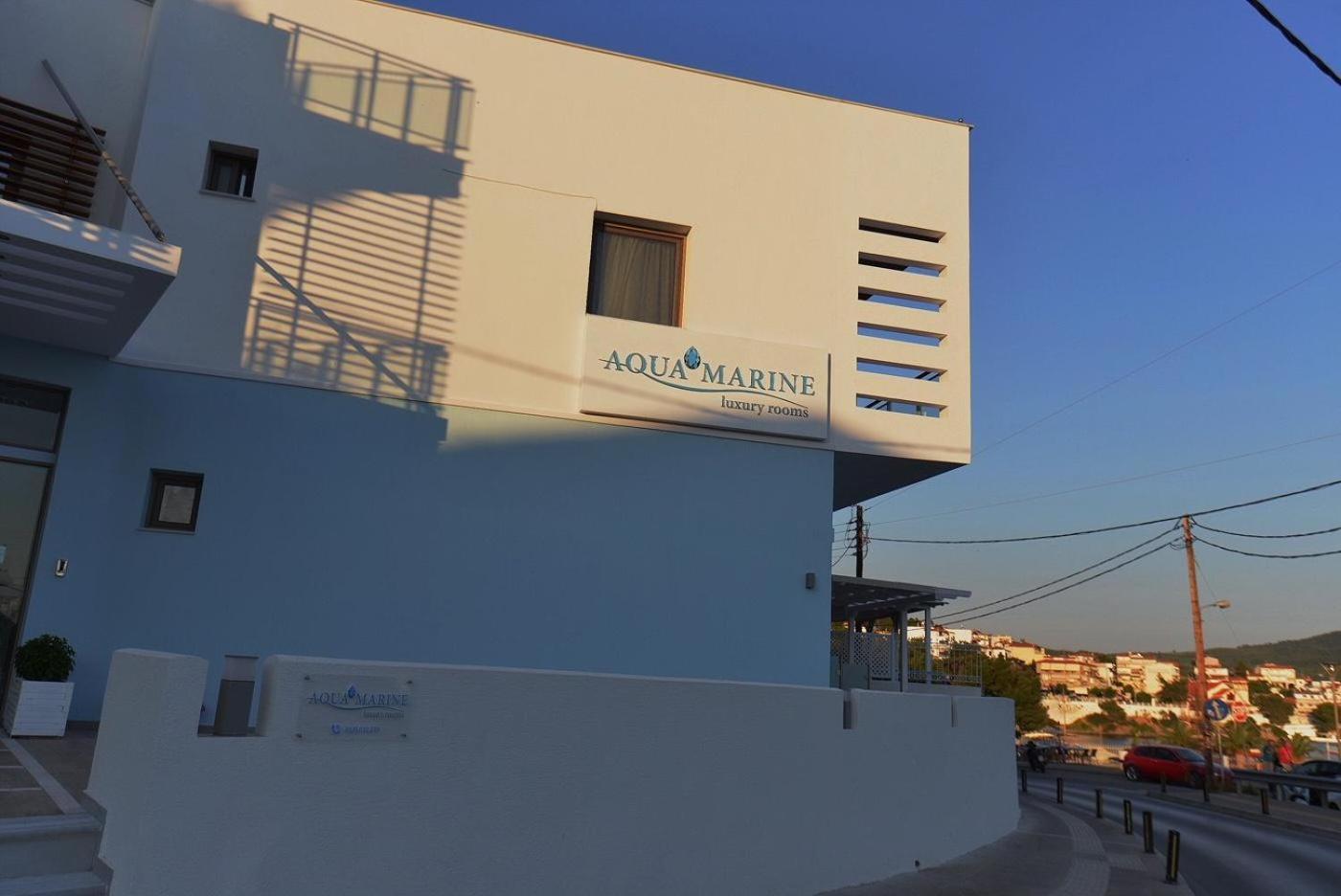Aqua Marine Hotel Néos Marmarás Exterior foto